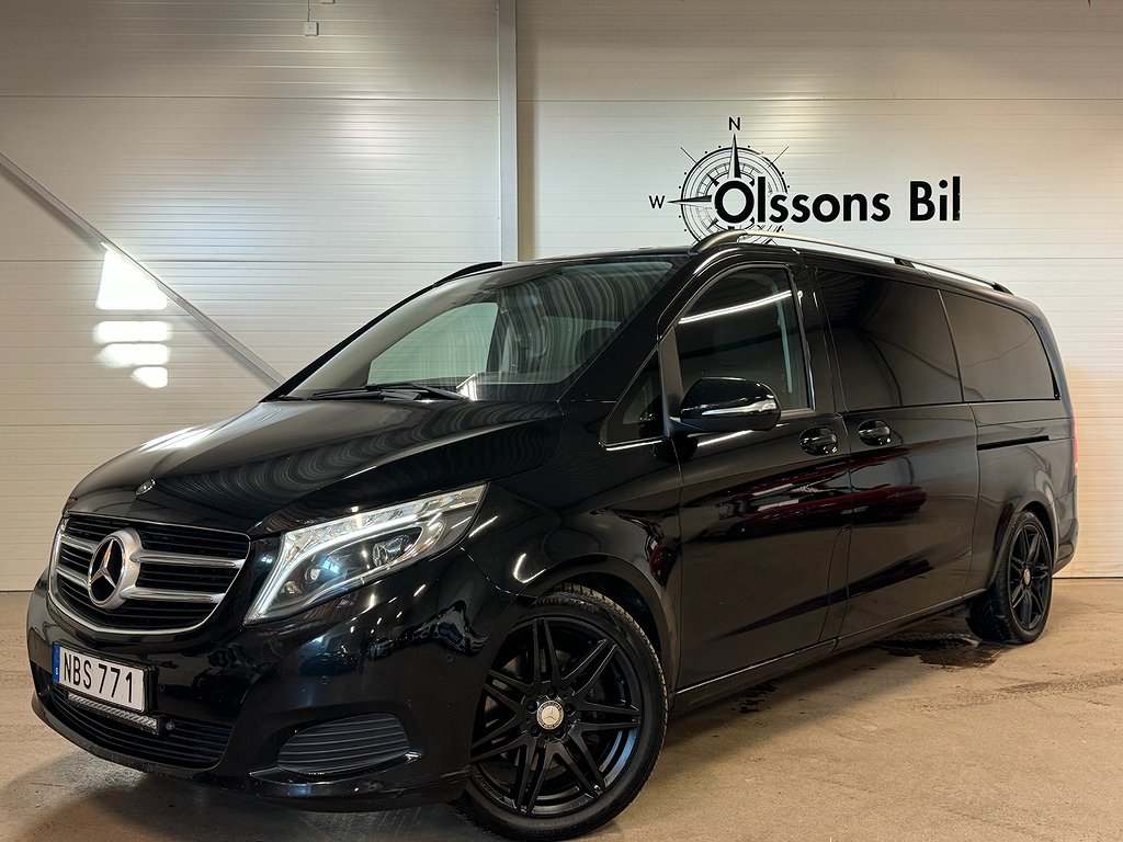 Mercedes-Benz V 250d 4MATIC Aut Drag Värmare B-kam 7-sits