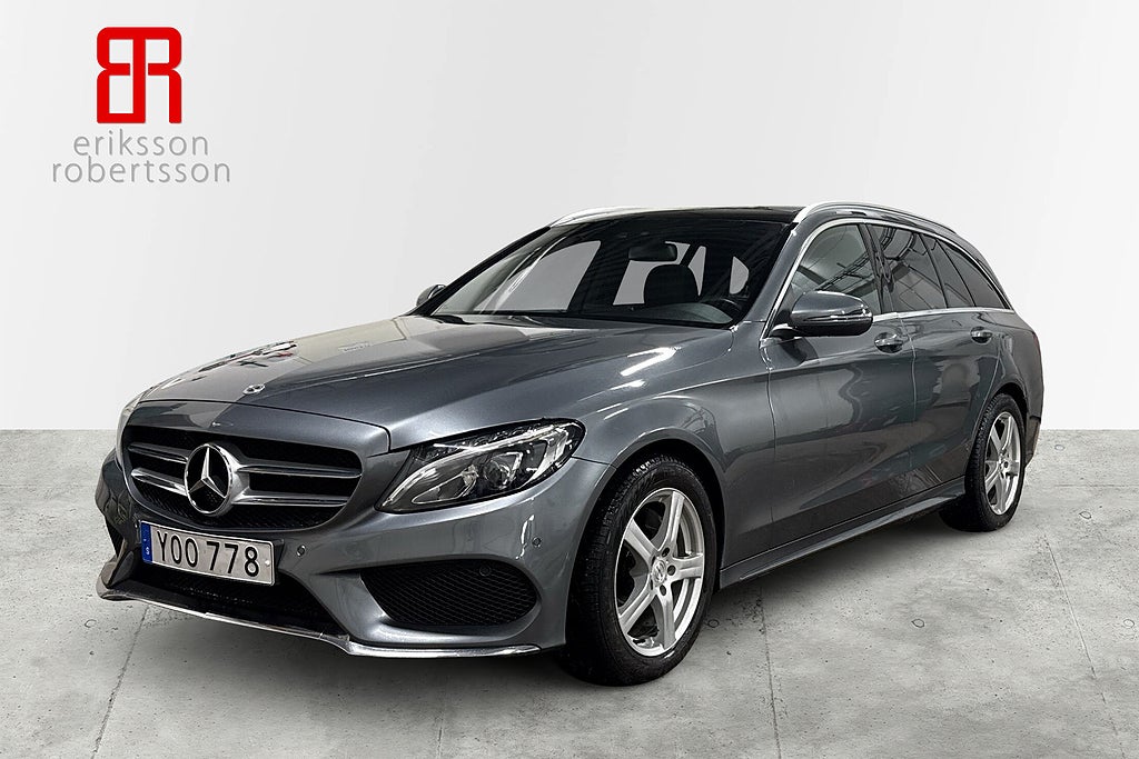 Mercedes-Benz C 220 T d 4MATIC 9G-Tronic AMG Dieselvärmare Drag Pano