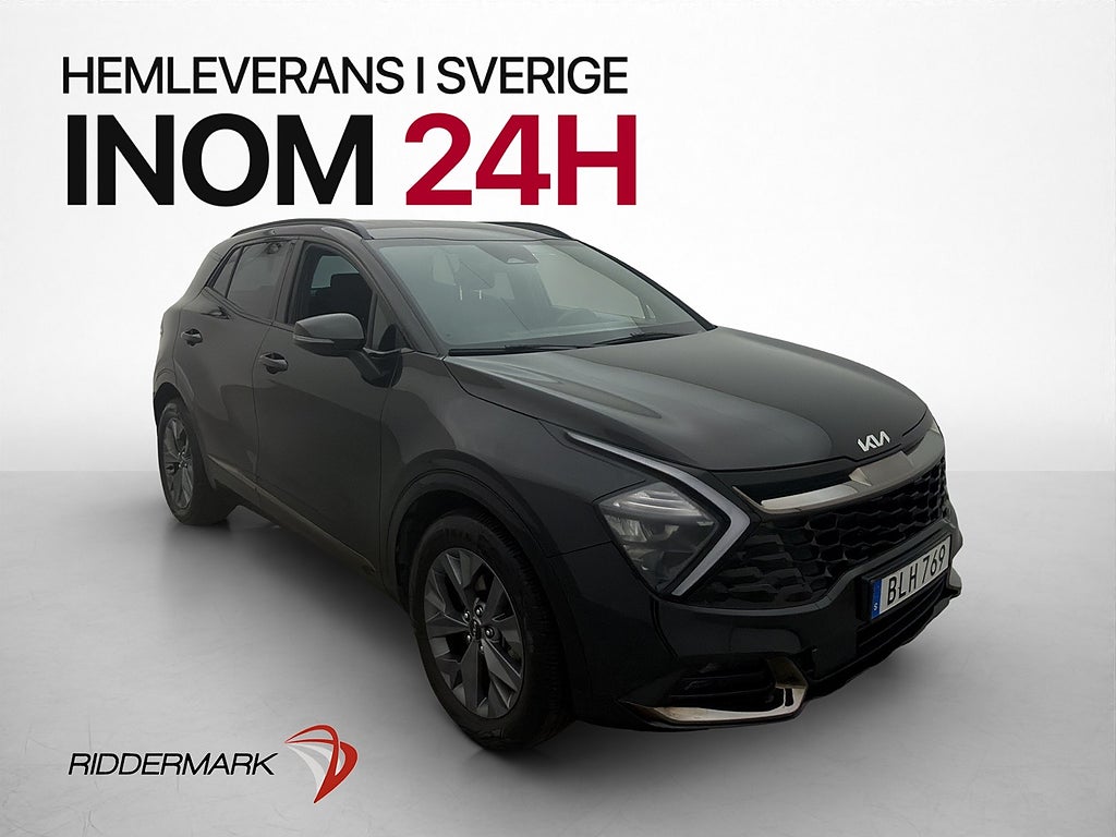 Kia Sportage Hybrid 230hk MOMS Black Editio Navi Kamera