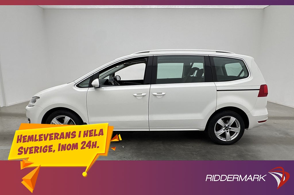 Volkswagen Sharan 1.4 TSI 150hk 7-Sits B-Kamera Dragkrok