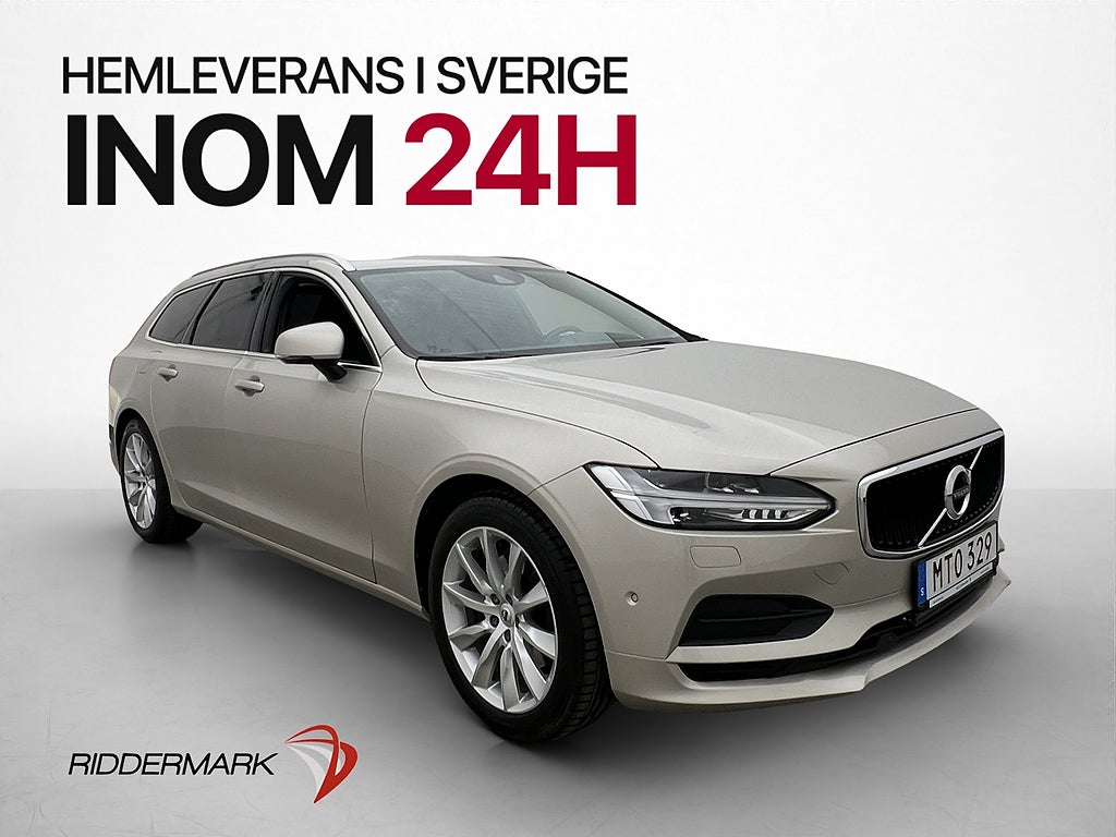 Volvo V90 T5 254hk Momentum B-Kamera Navi Drag Carplay
