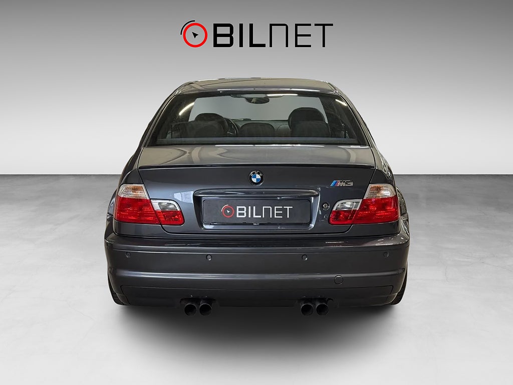 BMW M3 Coupé E46 SMG Sv-Såld H/K PDC / Orginalskick
