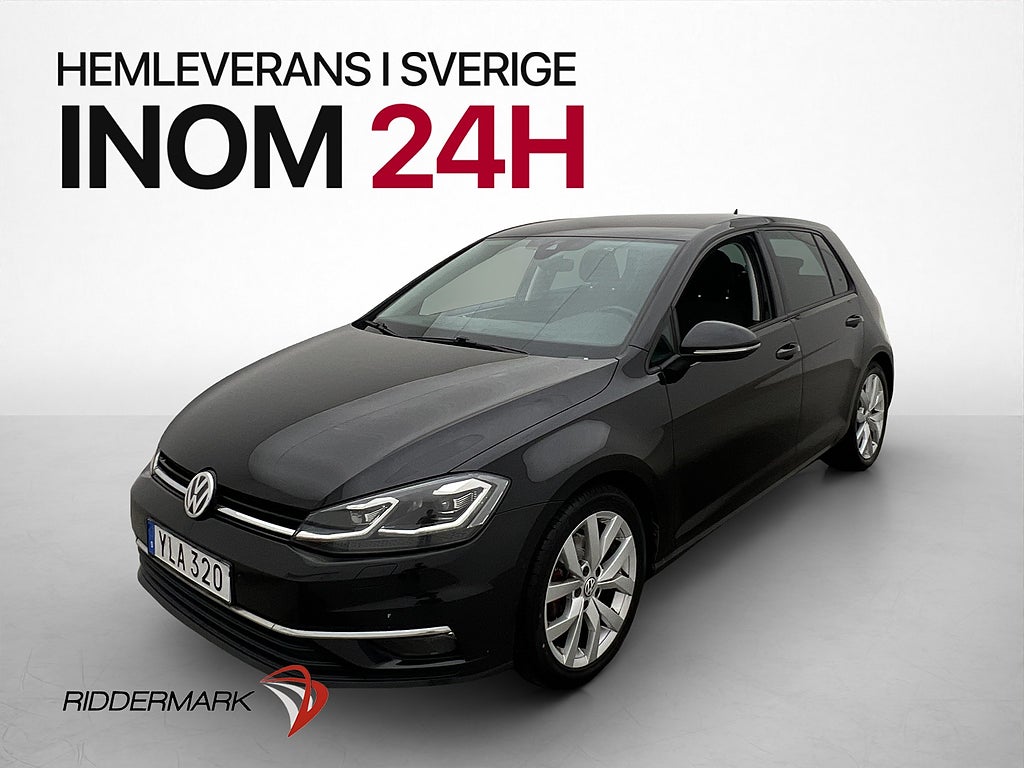 Volkswagen Golf TSI 150hk GT Värmare Cockpit Kamera CarPlay