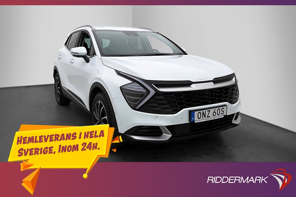 Kia Sportage PHEV 265hk AWD Advance H/K 360° Drag Navi