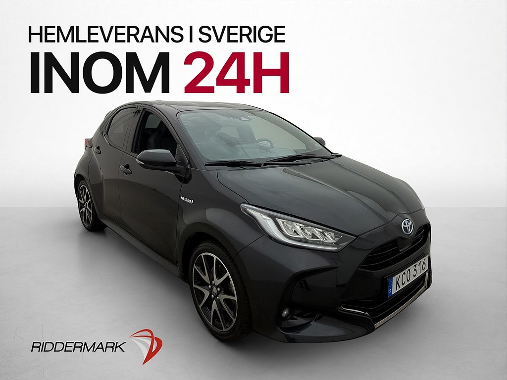 Toyota Yaris Hybrid 116hk Style Kamera JBL Adaptiv-Fart