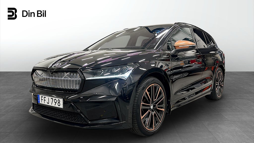 Skoda Enyaq Founders Edition 80X 265Hk Dragkrok|Läder|Elbakluc