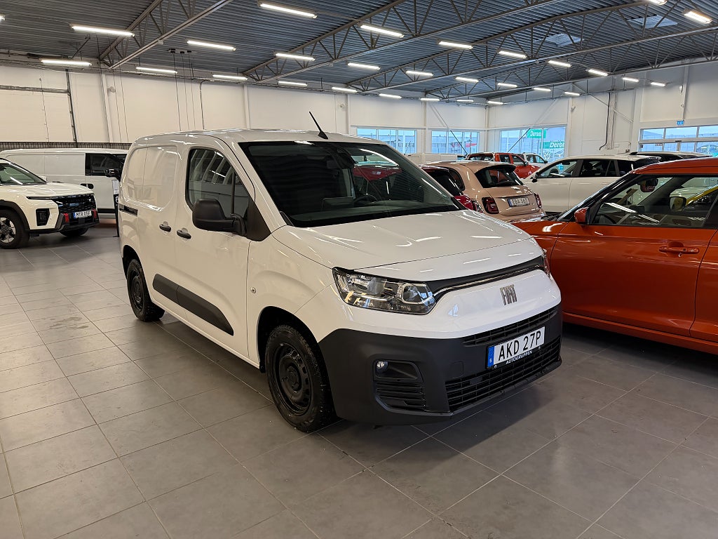 Fiat Doblo L1 Dubbla sidodörrar 