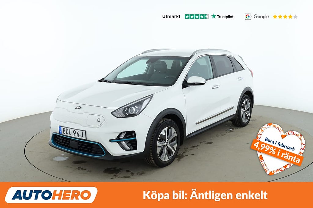 Kia E-Niro 150 kW / Lane assist, ACC, Rattvärme, Dragkrok