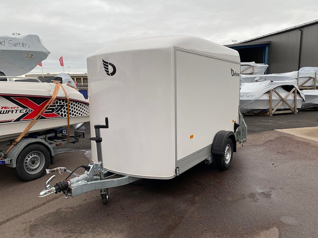 Debon Skåpsläp C300 Plywood + Sidodörr  