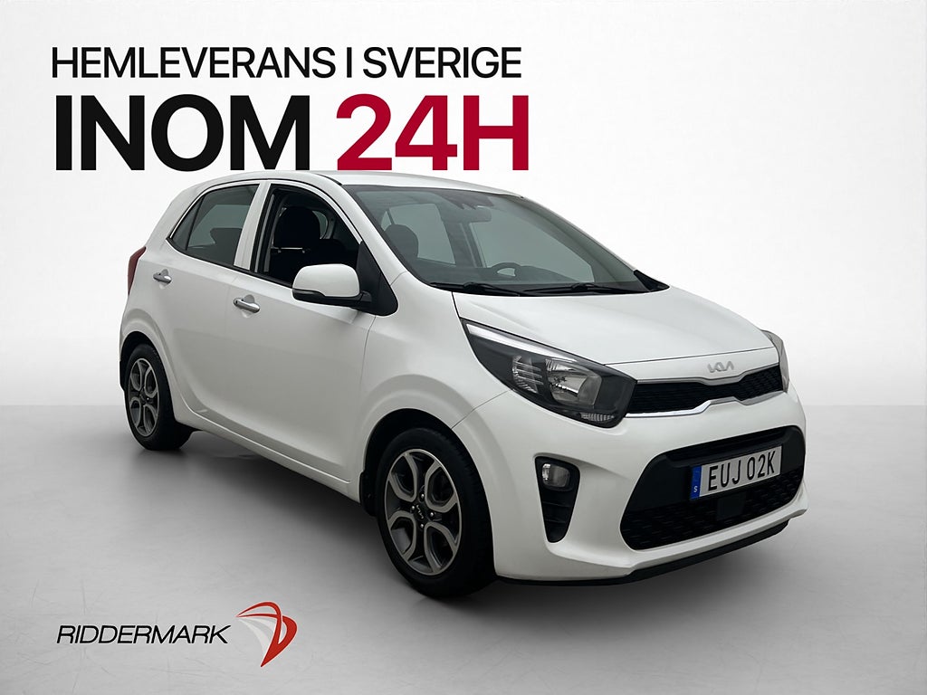 Kia Picanto MPI 67hk Advance Kamera Navi CarPlay Rattvärme
