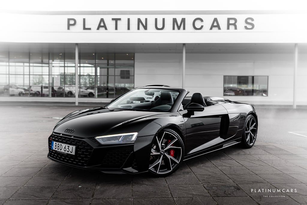 Audi R8 Spyder RWS V10 640hk / Stertman / UNIK