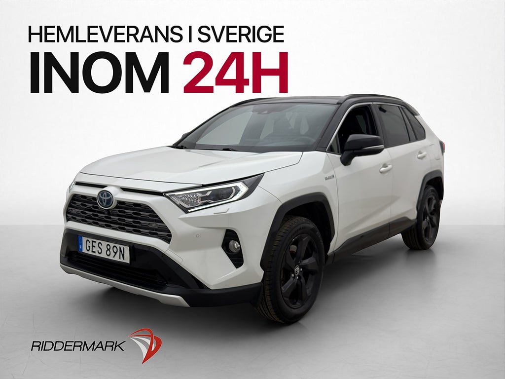 Toyota RAV4 Hybrid AWD Style JBL 360° Skinn Elstol Drag