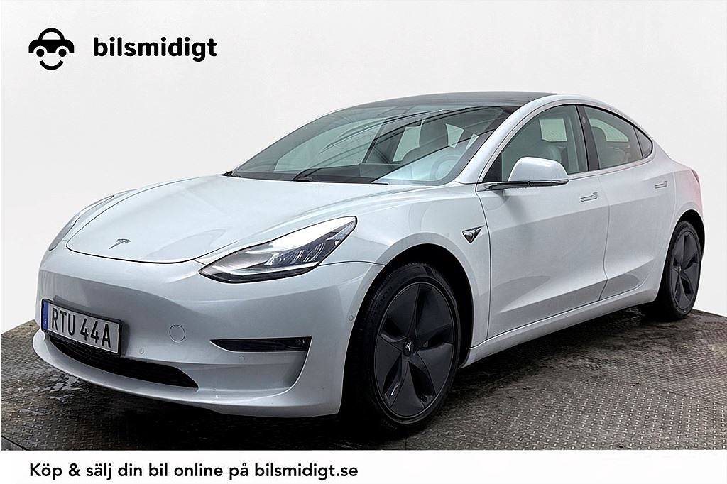 Tesla Model 3 LR AWD Drag Pano Läder AP MOMS 440hk