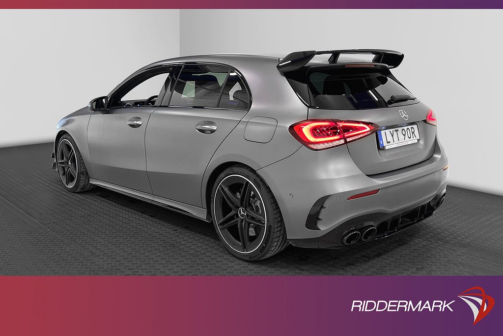 Mercedes-Benz A 45 S 4M+ 421hk Sportavgas Aerokit Burmester