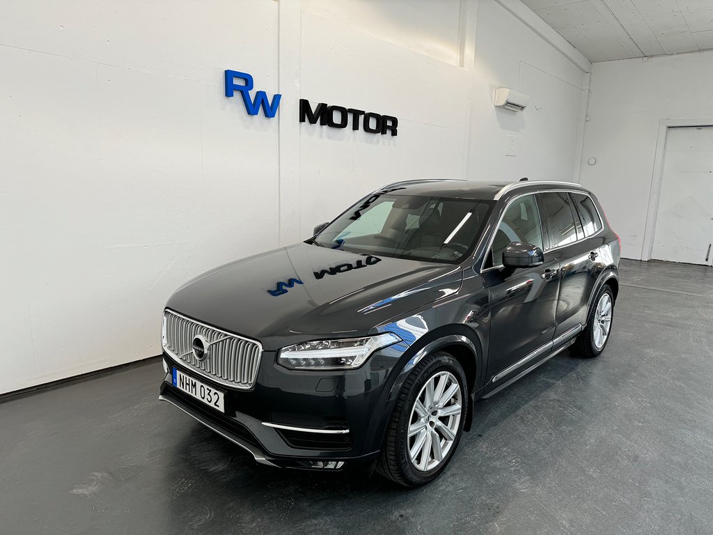 Volvo XC90 D5 AWD 235hk Inscription 360° 7-sits VOC HUD Luft