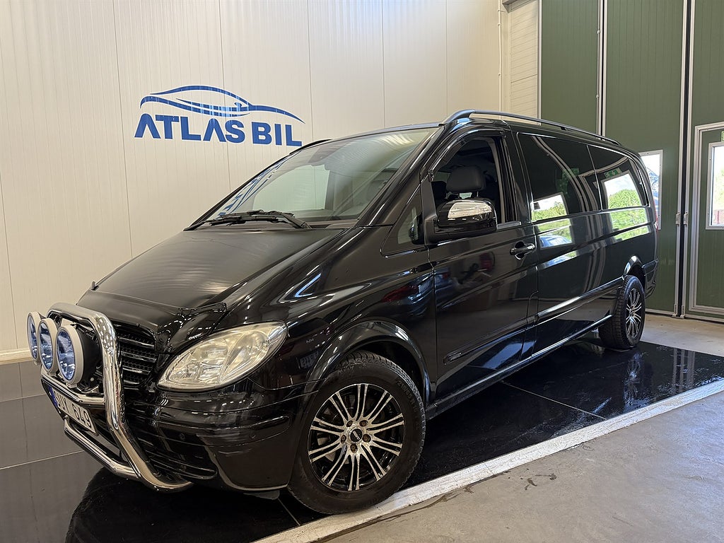 Mercedes-Benz V-Klass Viano 3.0 CDI 2.9t TouchShift 204hk|Drag|B-kam|NyServad|