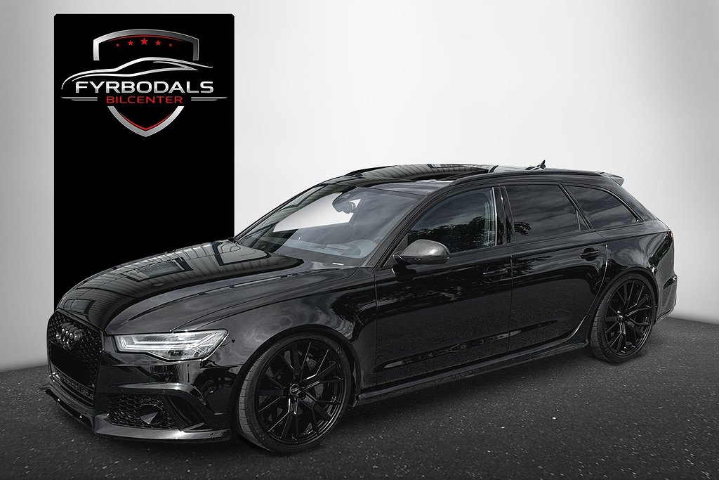 Audi RS6 Performance 605HK SVSÅLD MILLTEK KERAMISKA PANORAMA