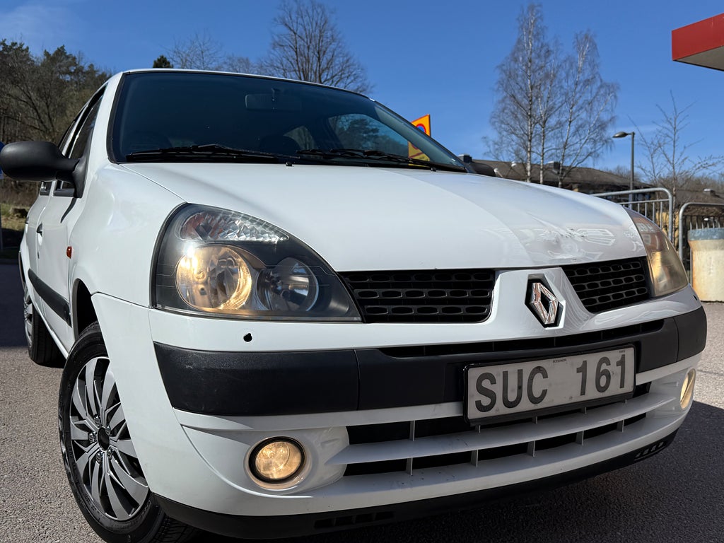 Renault Clio 5-dörrars 1.2 58HK Authentique Nybesiktigad 