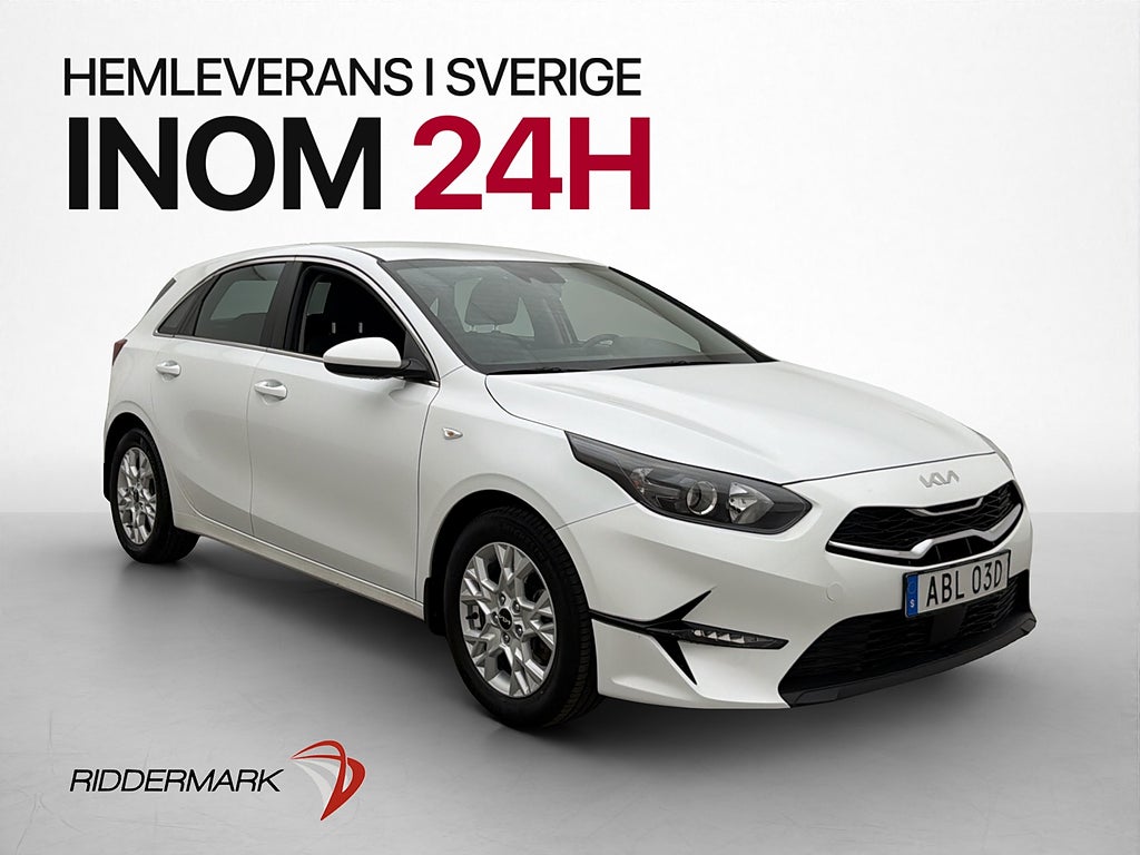 Kia Ceed 1.0 T-GDI 120hk Action Kamera Carplay Bluetooth