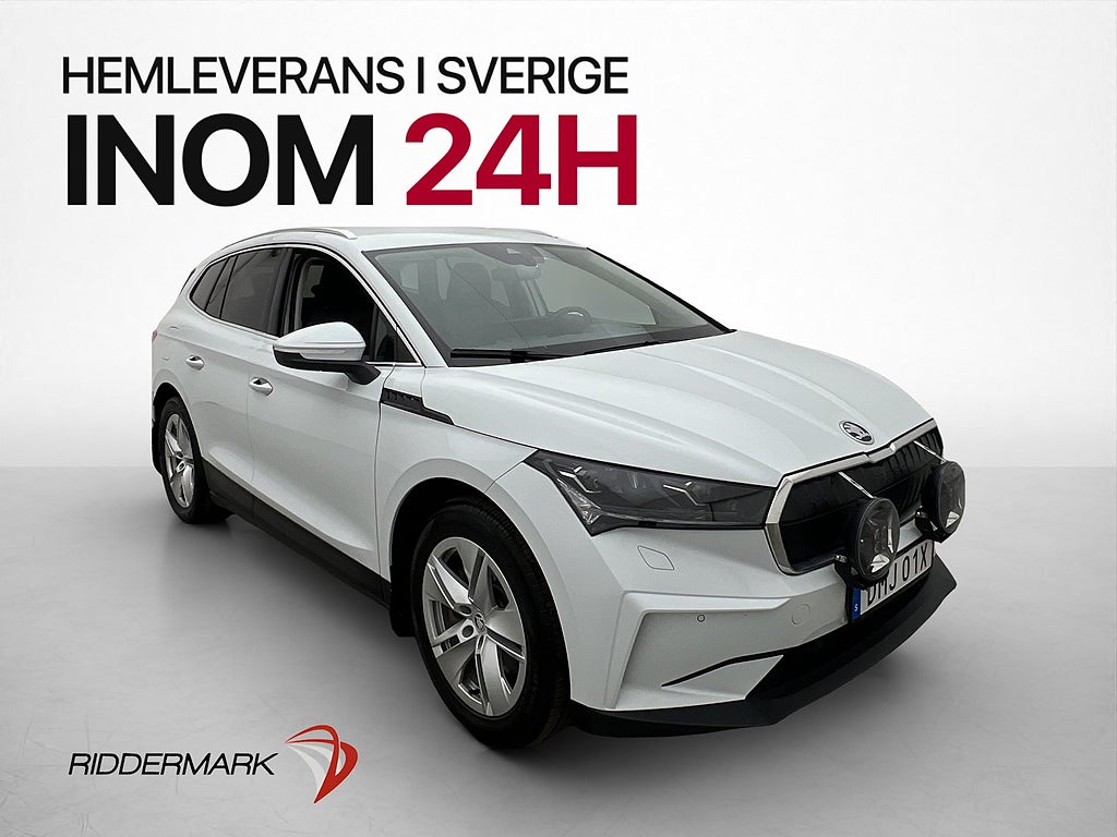Skoda Enyaq 80x Värmare Kamera Drag Navi CarPlay