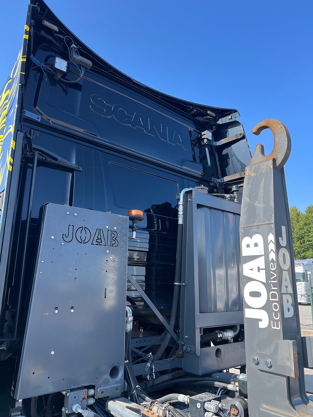 Scania R650 V8 6x4 Tandem Lastväxlare, Kranflak & Liftdumper, Euro 6