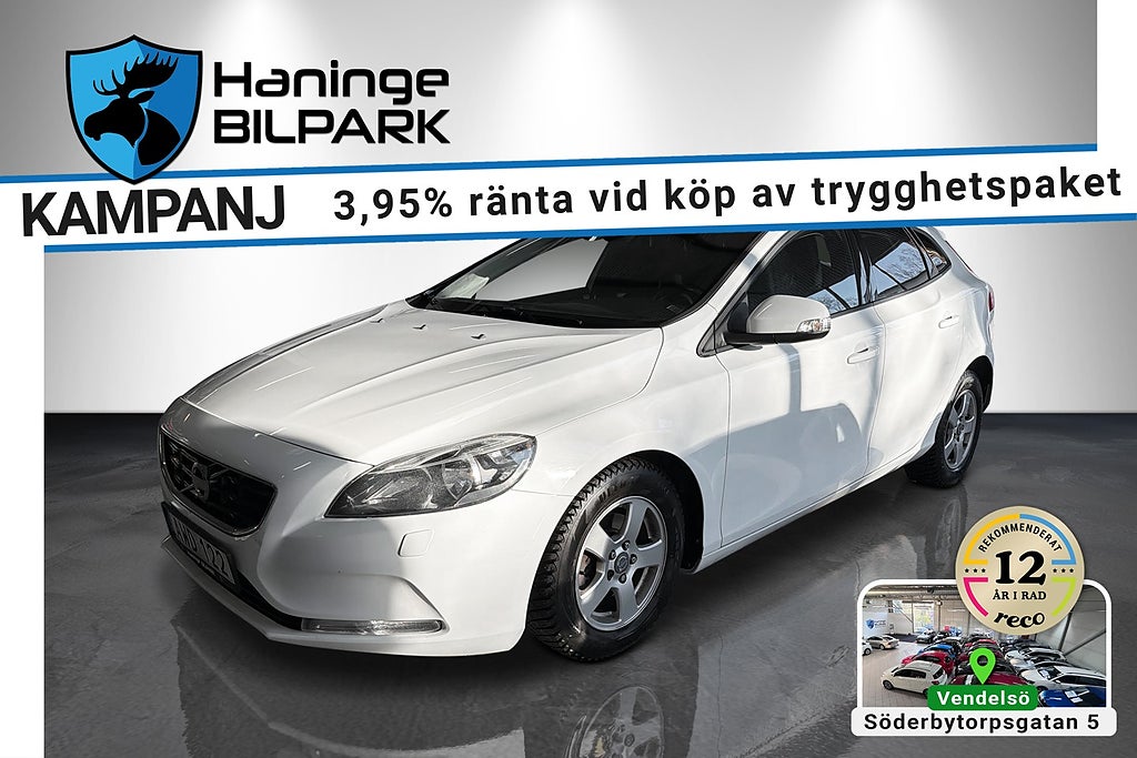 Volvo V40 D2 Kinetic / PDC / NYBYTT KAMREM / SUPERDEAL 3,95%