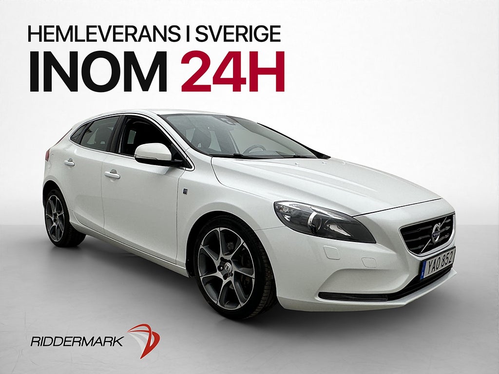 Volvo V40 D2 120hk Ocean Race Värmare Skinn Farthållare