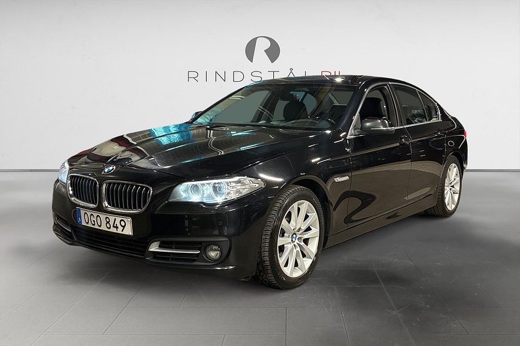 BMW 520d 190 HK AUT DRAG PDC D-VÄRM FARTHÅLLARE SKINN 0.37L/MIL