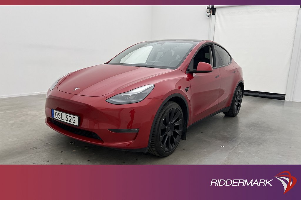 Tesla Model Y Long Range AWD Svensksåld Dragkrok MOMS