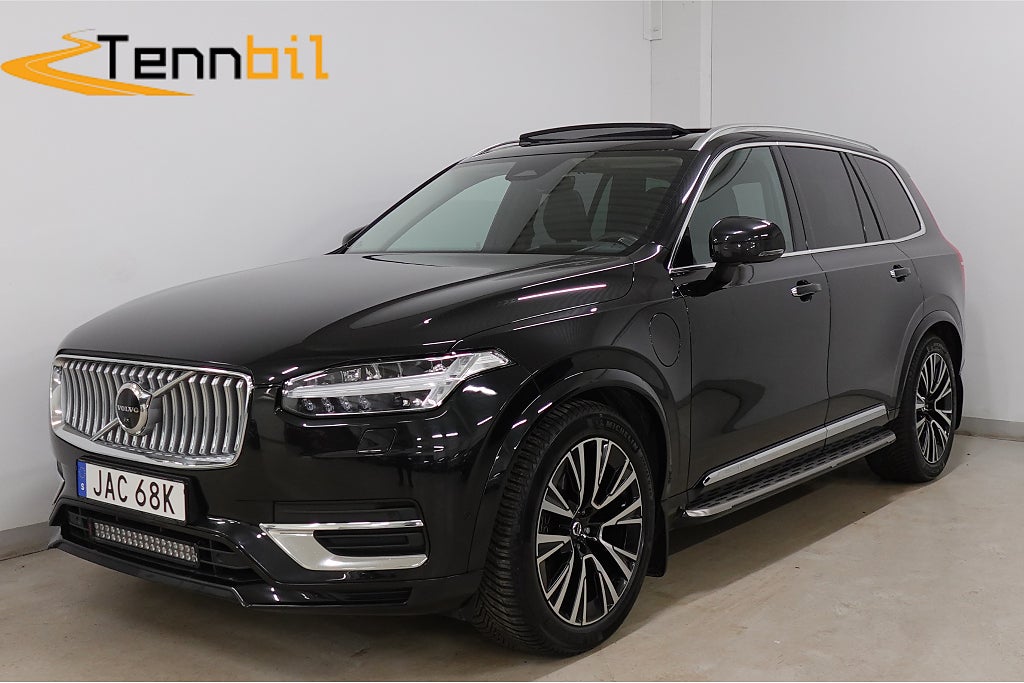 Volvo XC90 7-Sits Recharge T8 AWD MOMS Luftfjäd Pano HuD 360° H/K