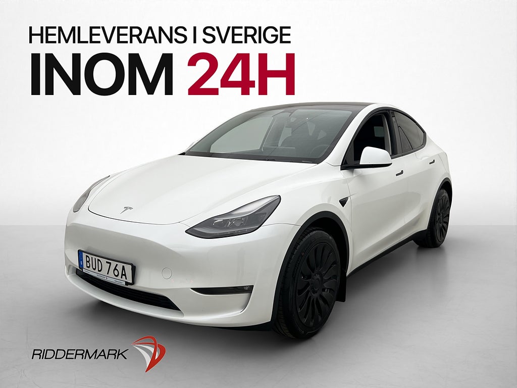 Tesla Model Y Long Range AWD Pano Svensksåld Autopilot
