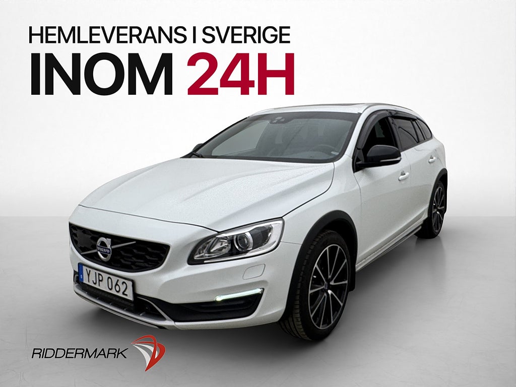 Volvo V60 Cross Country D4 190hk Summum Kamera H/K Drag Navi