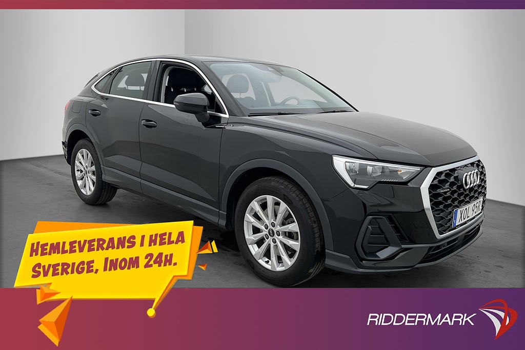 Audi Q3 Sportback 40 TFSI Q 190hk Proline Cockpit Kamera