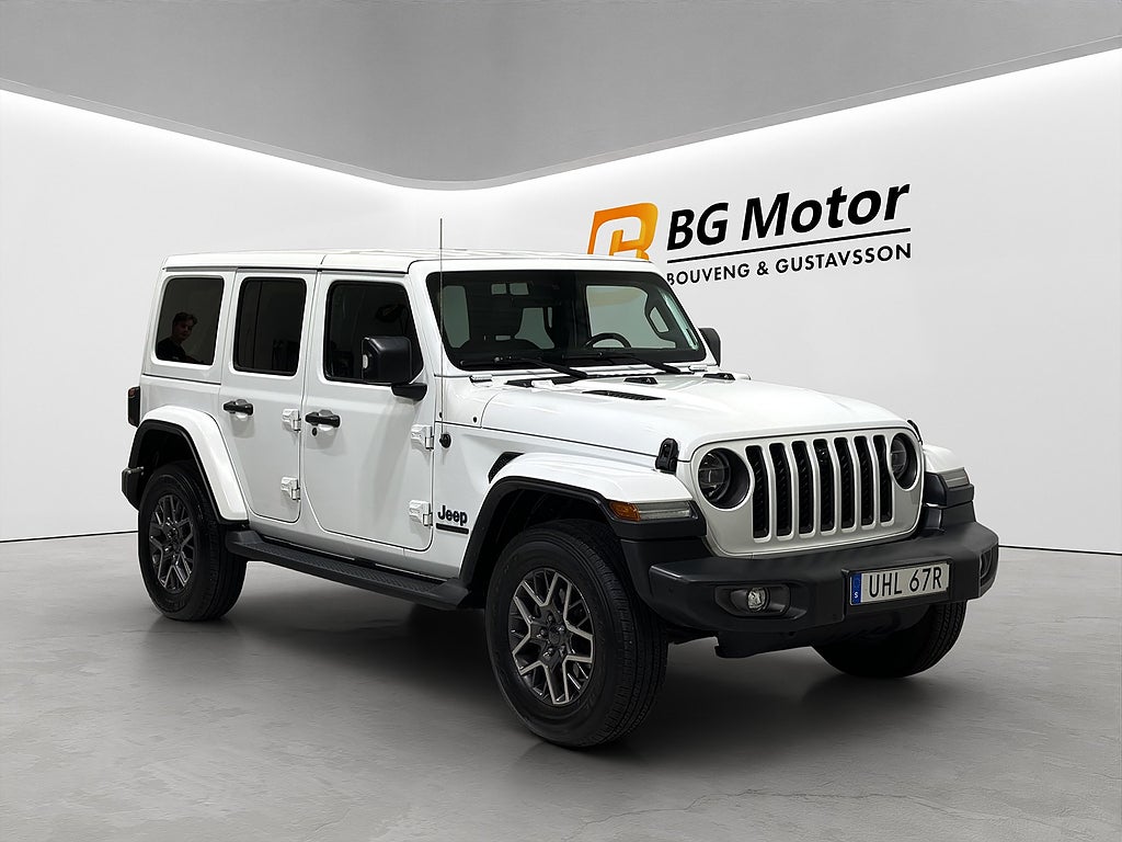 Jeep Wrangler Unlimited 4xe 380HK Aut Backkamera/Skinn/Navi