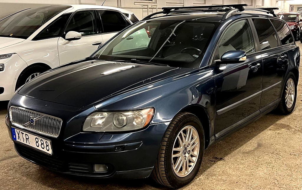 Volvo V50 1.8 Flexifuel Kinetic Ny besiktat Ny servad Drag 