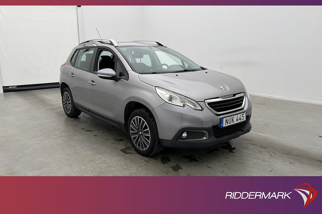 Peugeot 2008 1.2 VTi 82hk Active Farthållare Låg Skatt