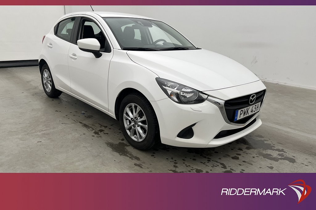 Mazda 2 1.5 SKYACTIV-G 90hk Farthållare Lågskatt Välservad