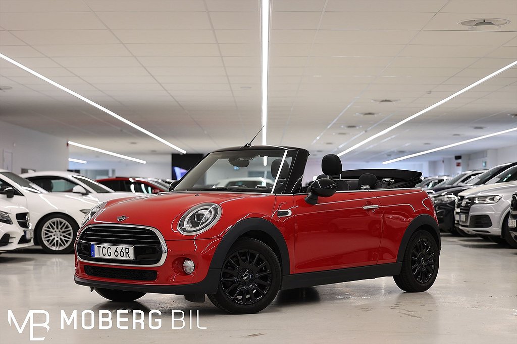 MINI Cooper Cabriolet 136hk Pepper II Excitement Pack