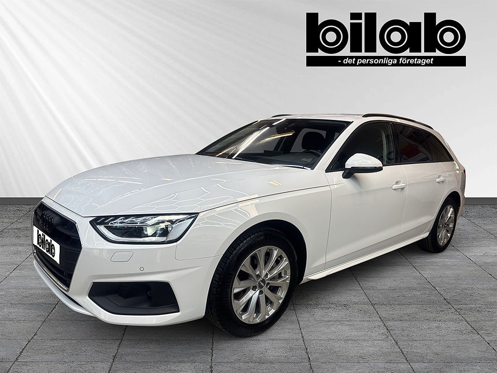 Audi A4 Avant 40TDI quattro Alpinpaket, tonade rutor