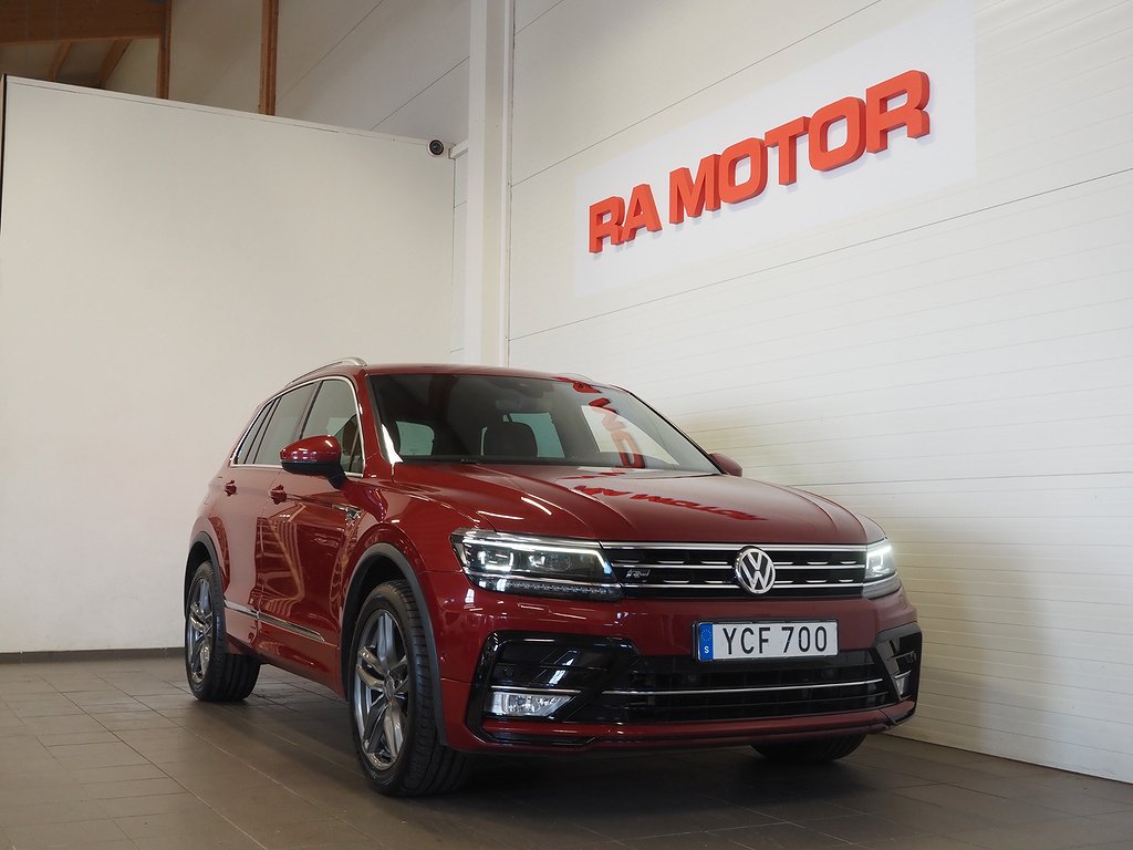 Volkswagen Tiguan TDI 190hk 4M R-Line |D-värm|Drag|Cockpit| 2017