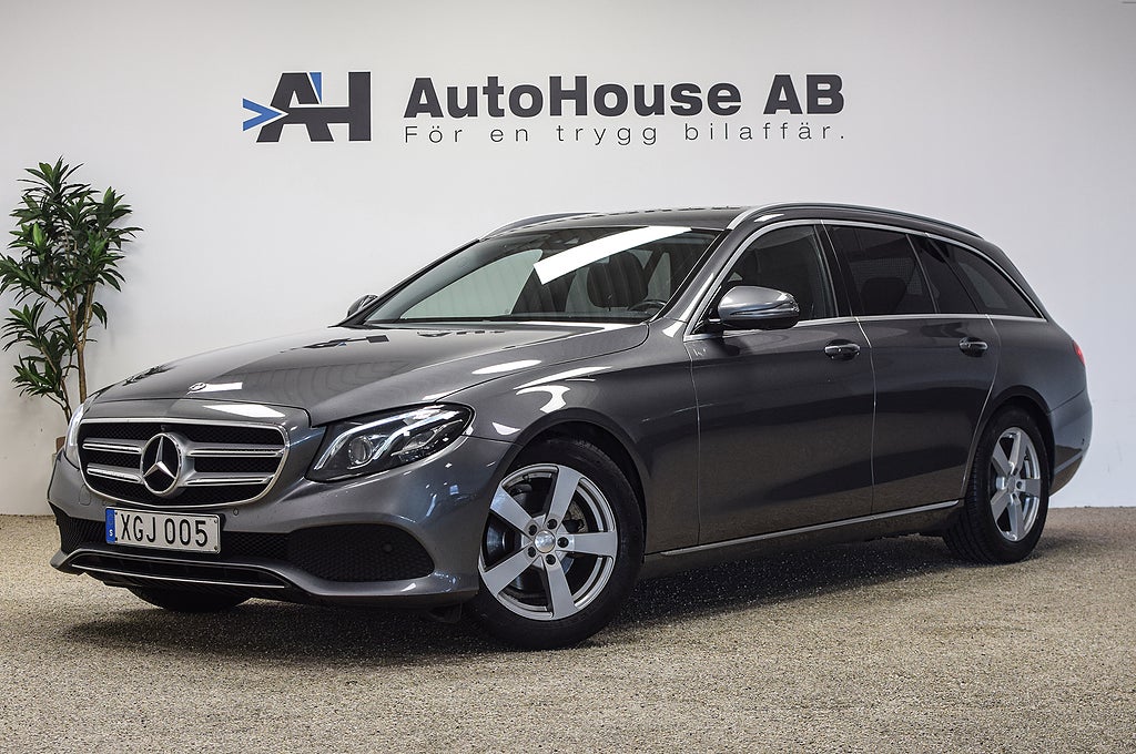 Mercedes-Benz E 200 T d Drag 360-kameror Navi IHC+ Garanti