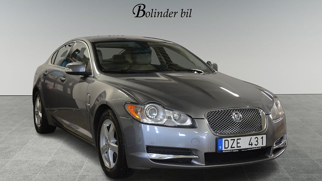 Jaguar XF 2.7 V6 207 HK KEYLESS BT 1 ÅRS GARANTI HEMLEV