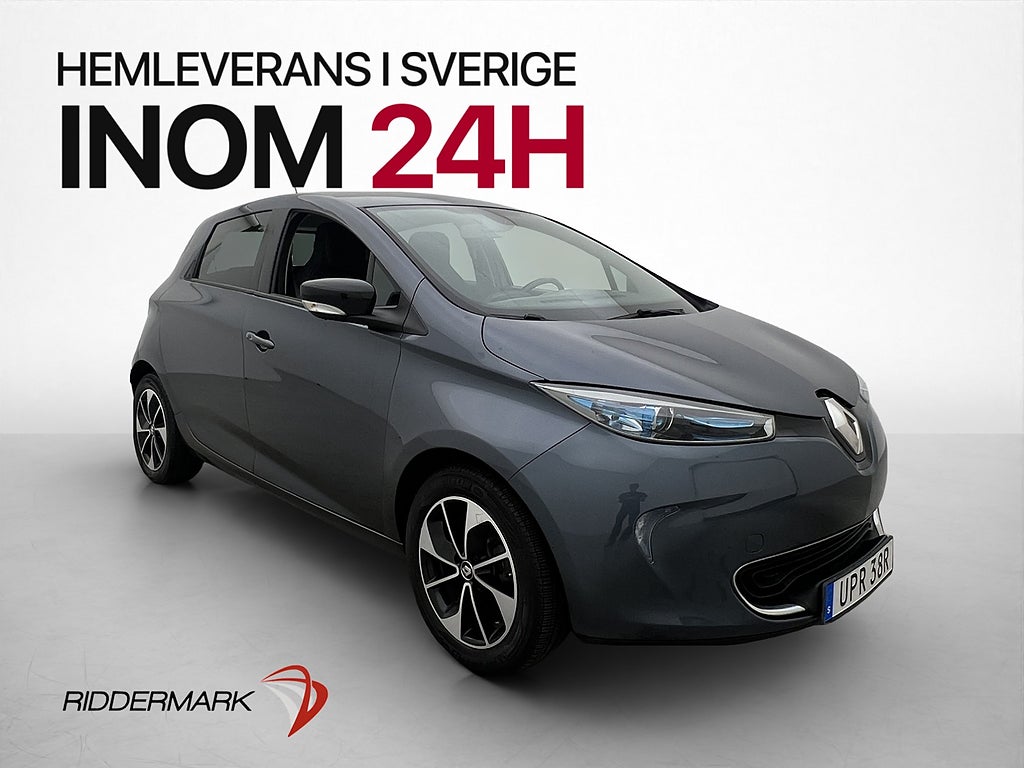 Renault Zoe R110 41 kWh Kamera Navi Sätesvärme Farthållare