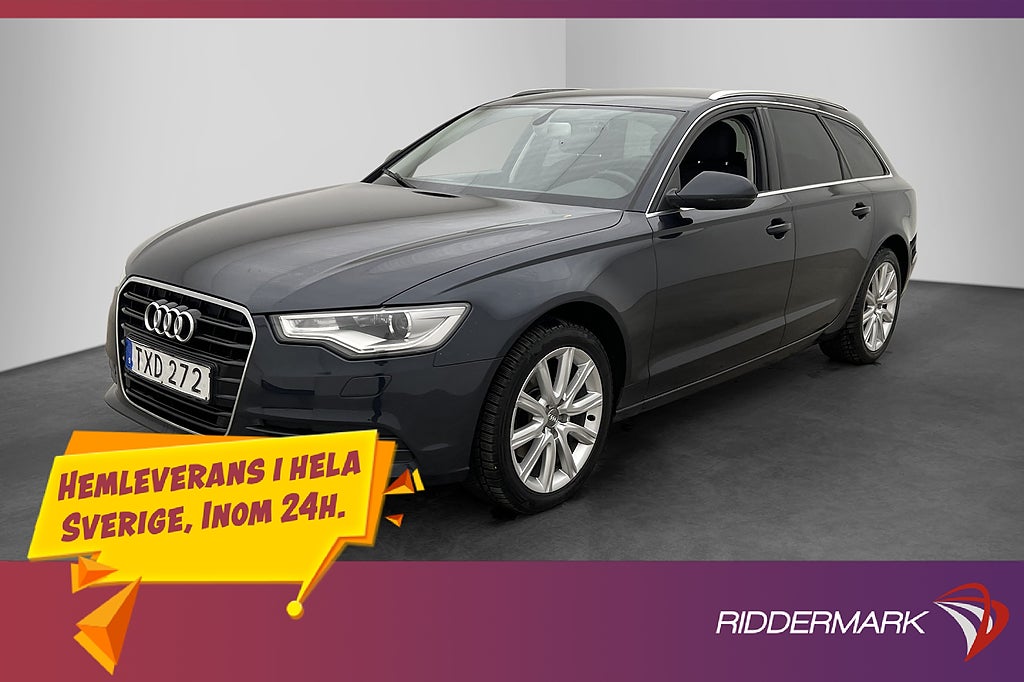 Audi A6 2.0 TDI ultra 190hk Proline P-Sensorer Farthållare