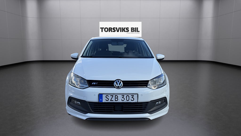Volkswagen Polo 5-dörrar 1.2 TSI R-Line Base P-Sensorer Ny servad - miniatyr 9