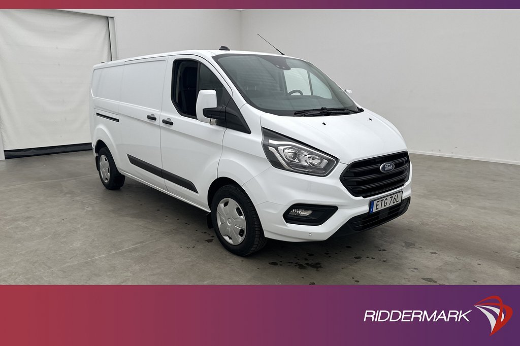 Ford Transit Custom L2 Värmare Drag CARPLAY B-Kamera Moms