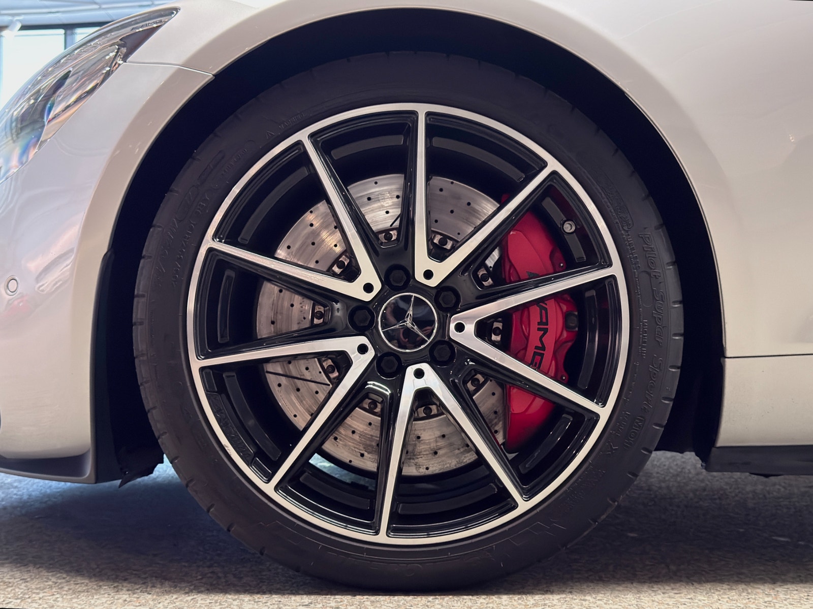 Mercedes-Benz AMG GT S 510hk AMG Aerodynamik-paket 2016 - miniatyr 8
