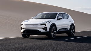 Polestar 3 får en räckvidd på upp emot 61 mil enligt WLTP. Foto: Polestar