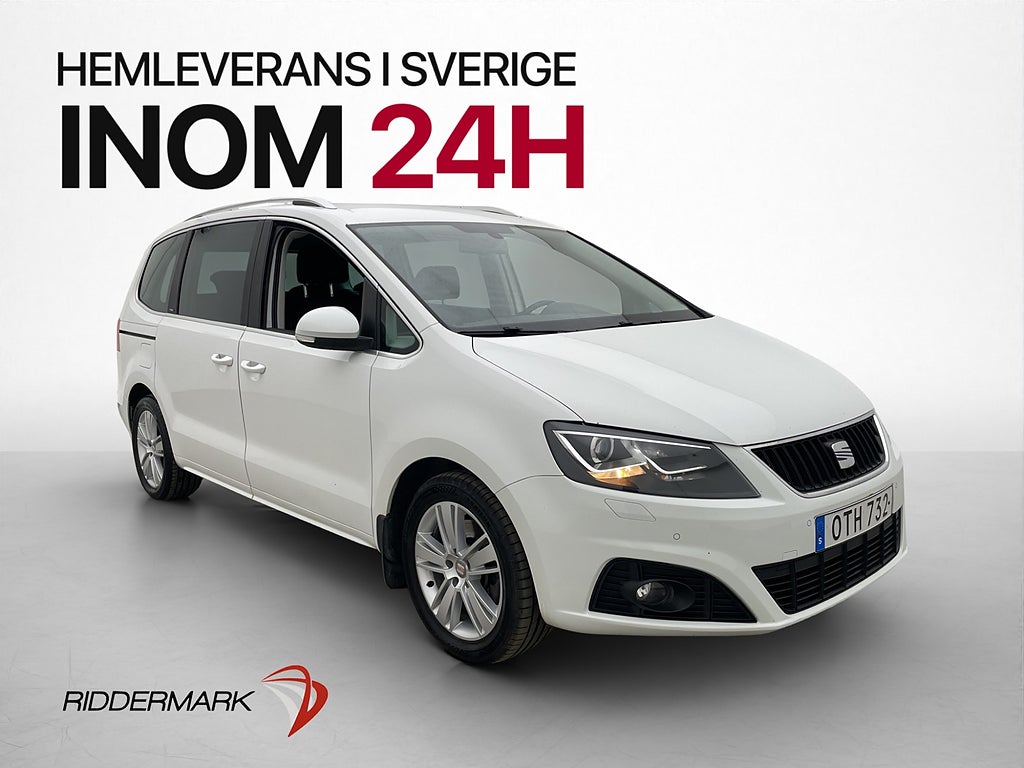 Seat Alhambra 2.0 TDI 4D Kamera 7 Sits D-värm Drag Eldörrar