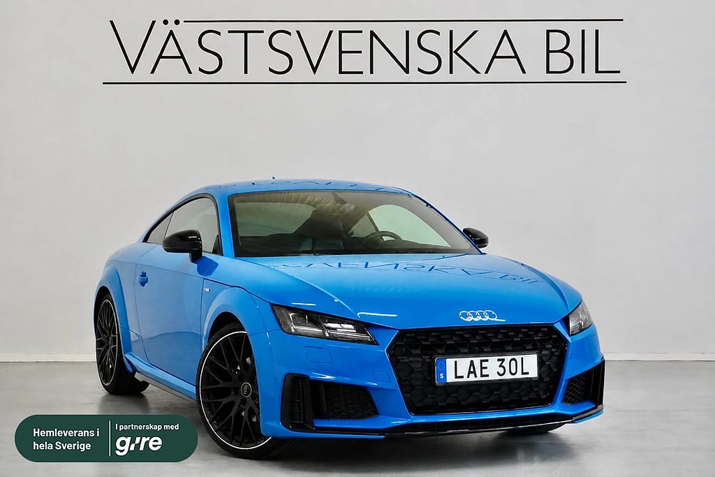 Audi TT Coupé 40 TFSI S-line 20"/B&O/Keyless/Cockpit/1 Ägare